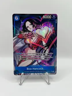 One Piece CCG Boa Hancock Alt Art OP07-051 - English - NM+ - Image 1