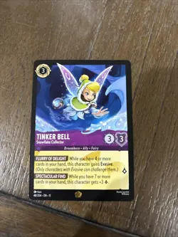 Disney Lorcana Tinker Bell - Snowflake Collector 48/204 Winterspell Regular NM - Image 1