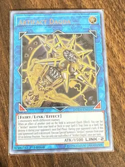 Artifact Dagda Ultra Rare DUOV-EN019 Near Mint Yugioh - Image 1