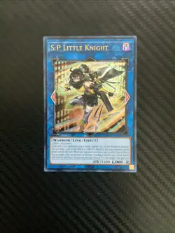 Yugioh S:P Little Knight RA03-EN049 1st Edition Ultra Rare NM - Image 1