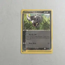 Pokemon TCG 2003 EX Ruby and Sapphire Card -- Poochyena 64/109 - Image 1