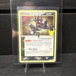 Greninja Gold Star SWSH144 Sword and Shield Promo Pokemon Card - Image 1