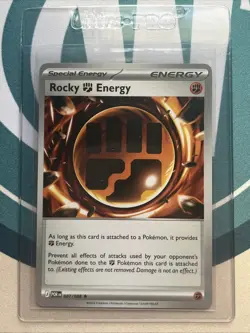 Pokemon Card - Rocky Energy - Non-Holo Deck Exclusive (087/088) Perfect Order NM - Image 1