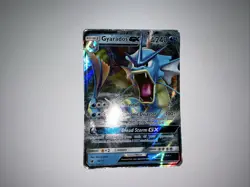 Pokemon TCG Gyarados GX 18/111 Crimson Invasion 2017 Ultra Rare Card - Image 1