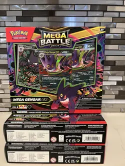 Pokemon Mega Battle Deck Mega Gengar EX 60 Card Set Gengar Haunter English - Image 1