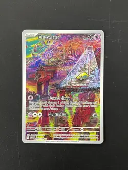 Drowzee 210/198 SV Base Set Holo Illustration Rare IR Ultra Pokemon Card ZZ1 - Image 1