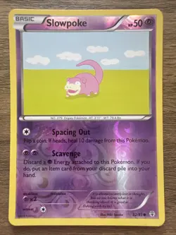 Pokemon Slowpoke 32/83 Generations Reverse Holo Card NM - Image 1