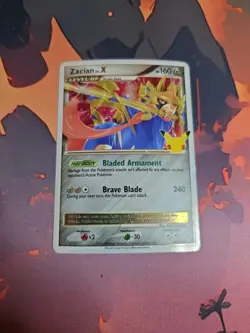 Zacian LV. X SWSH135 SWSH: Sword & Shield Promo Cards Holo LP - Image 1