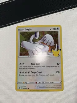 Pokemon Card Lugia 022/025 Holo Rare Celebrations 25th anniversary TCG Near Mint - Image 3