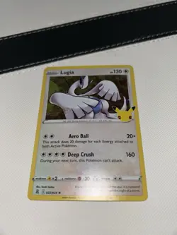 Pokemon Card Lugia 022/025 Holo Rare Celebrations 25th anniversary TCG Near Mint - Image 5