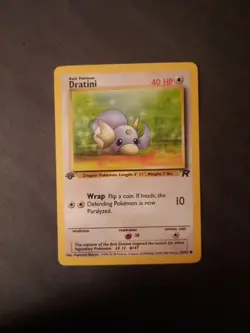 Pokemon Card Dratini 53/82 1st Edition Team Rocket VLP-NM - Image 4