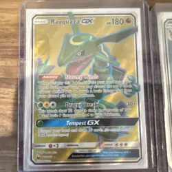 Pokemon Rayquaza GX & Umbreon GX SM Black Star Promo Holo Cards Lot - Image 3