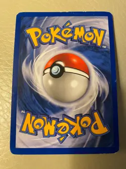 Pokemon TCG Blastoise 2/130 Swirl Base Set 2 Holo Rare Card Vintage LP - Image 2