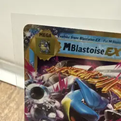M Blastoise EX Holo 22/108 XY - Evolutions Ultra Rare Pokemon Card LP - Image 3