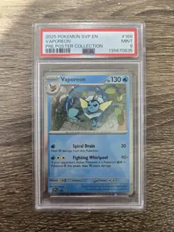 Vaporeon - 168 (Cosmos Holo) 168 Sv: Scarlet & Violet Promo Cards Holo - Image 1
