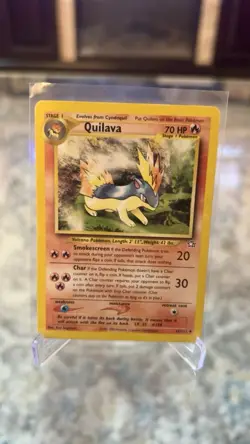 Quilava 47/111 Uncommon Neo Genesis Pokemon Card - Image 1