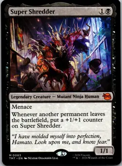 Super Shredder M Teenage Mutant Ninja Turtles 83 NM - Image 1