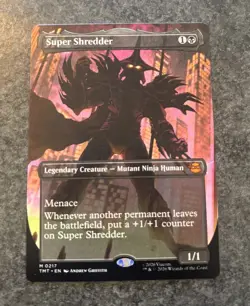 Super Shredder M 0217 BORDERLESS-MTG: TMNT-Regular Finish - Image 1