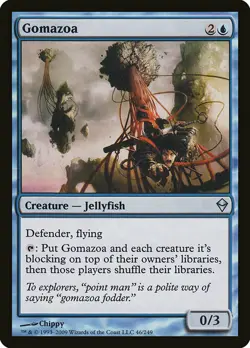 1x Gomazoa - NM English MTG - Zendikar - Image 1