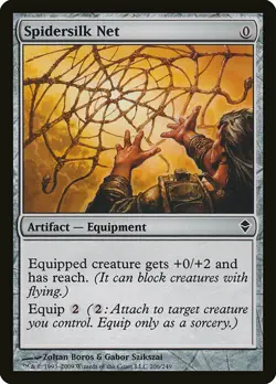 1x Spidersilk Net - NM English MTG - Zendikar - Image 1