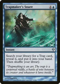 1x Trapmaker's Snare - NM English MTG - Zendikar - Image 1