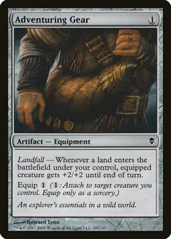 1x Adventuring Gear - NM English MTG - Zendikar - Image 1