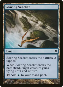 1x Soaring Seacliff - NM English MTG - Zendikar - Image 1