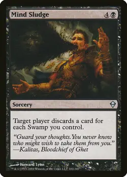 1x Mind Sludge - NM English MTG - Zendikar - Image 1