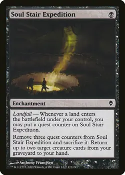 1x Soul Stair Expedition - NM English MTG - Zendikar - Image 1