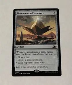 MTG Monument to Endurance - Aetherdrift NM - Image 1