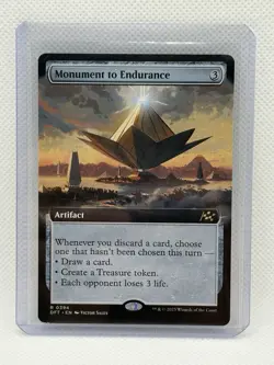 Monument to Endurance- Borderless Regular-MTG Aetherdrift 0394 - Image 1