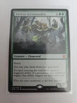 MTG, Ancient Greenwarden Zendikar Rising Regular NM Non Foil !! - Image 1