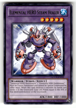 Elemental HERO Steam Healer LCGX-EN051 Rare Legendary Collection 2 LP - Image 1