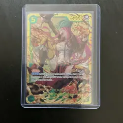 Jewelry Bonney OP12-118 Character One Piece 6000 Power 5 Cost Blocker Special - Image 1