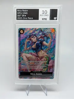 Nico Robin (Alternate Art) OP12-087 - Black Lable 10 - One Piece - Image 1