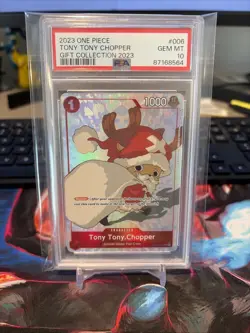 2023 One Piece EN Gift Collection 2023 #006 Tony Tony Chopper PSA 10 GEM MINT - Image 1