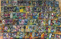 Pokemon Card Bulk Lot 50 HOLOS/Reverse HOLOS & 2 Ultra Rares: V/VMAX/EX/GX/FA GO - Image 1