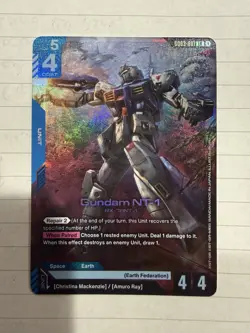 Gundam NT-1 - GD03-001 LR Gundam Card Game - Image 1