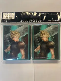 Final Fantasy Cloud Card Sleeves FFCCSS-02 Square Enix 100pcs Standard 67x92mm S - Image 1