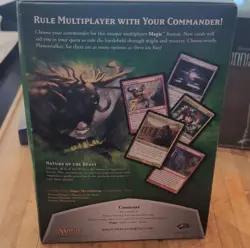 Magic The Gathering COMMANDER Nature of the Beast Sealed Deck Marath 100 Cards - Image 3