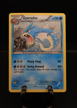 Pokemon Gyarados TCG 24/124 Holo Rare Dragon Exalted Card LP-NM - Image 1