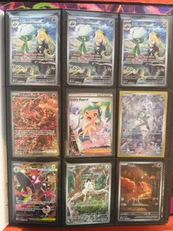 Vintage Pokemon Card Collection Binder Lot XY Promo Gold Illustration Rare SIR - Image 1
