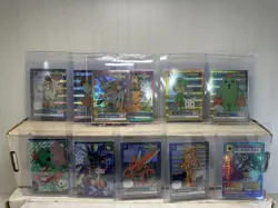 Digimon Holo Rare TCG Card LOT 1999 Bandai_1 Parallel - Image 1