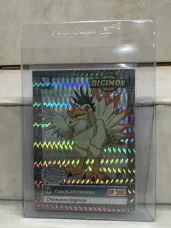 Digimon Holo Rare TCG Card LOT 1999 Bandai_1 Parallel - Image 4