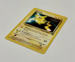 1999 Pokemon Game Pikachu Movie Black Star Promo #4 Card - Image 3