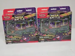 Pokemon Trading Card Game, Mega Battle Deck, MEGA GENGAR ex, Lot of 2. - Image 1