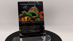 MTG Michelangelo Mutant BFF BORDERLESS FOIL #0198 TMNT NM Near Mint - Image 2