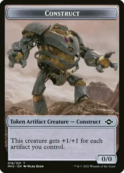 Mtg - Construct Token MH2 - 016/021 NM - Image 1