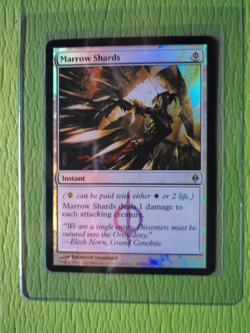Marrow Shards 15 (Foil Uncommon) MTG New Phyrexia - Image 1