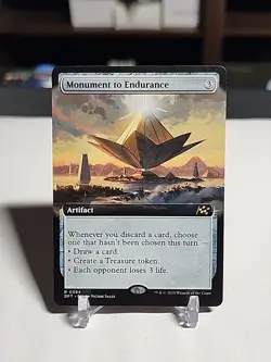 Monument to Endurance #394 Aetherdrift Extended Art Regular Rare - Image 1